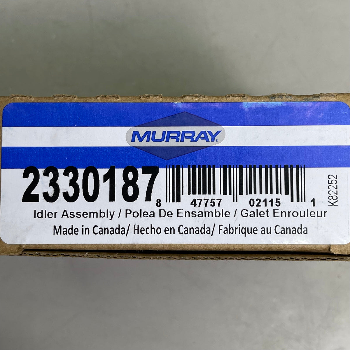 MURRAY Idler Tensioner Pulley Heavy-Duty Steel for Mitsubishi Subaru Suzuki 2330187