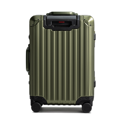 TREVA Aluminum Suitcase Army Green