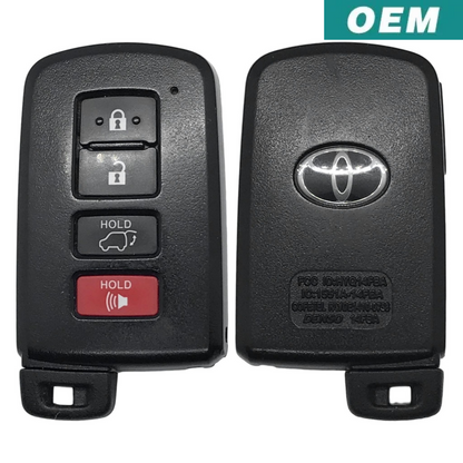 Toyota Highlander Sequoia 2014-2021 OEM 4 Button Smart Remote Key HYQ14FBA AG 2110