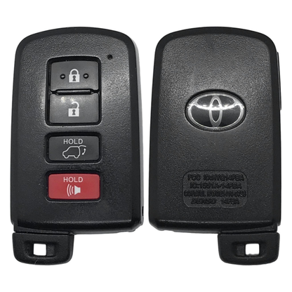 Toyota RAV4 2013-2018 OEM 4 Button Smart Key with Hatch HYQ14FBA G 0020