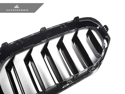 AutoTecknic Dry Carbon Fiber Dual-Slats Front Grilles - BMW G30 5-Series LCI
