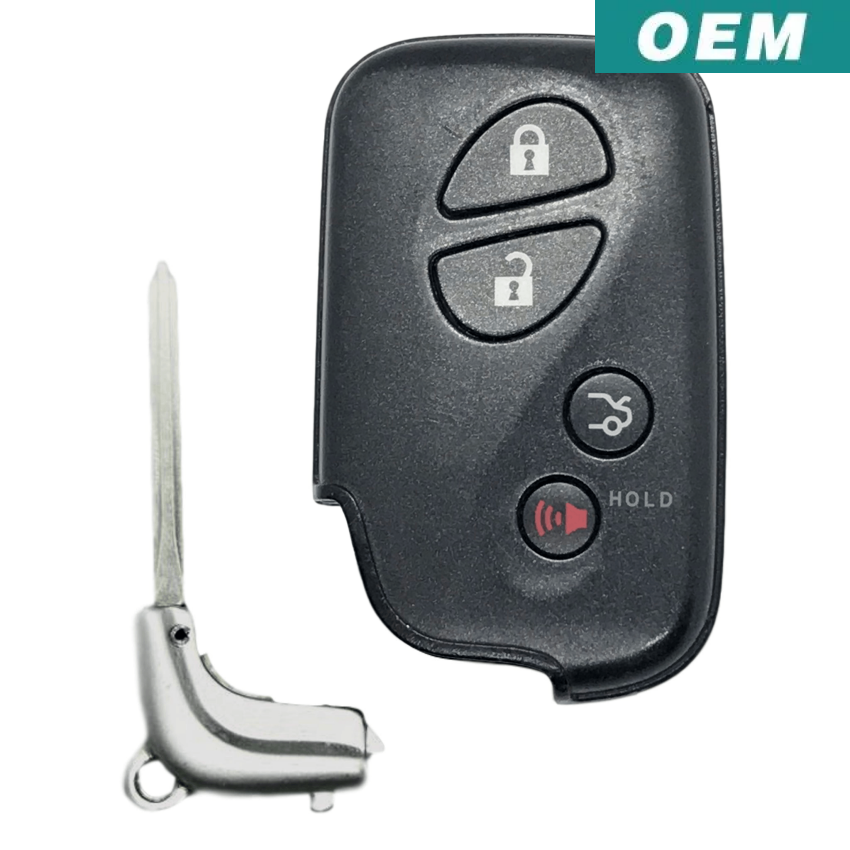 Lexus 2005-2009 OEM 4 Button Smart Proximity Key with Trunk HYQ14AAB | 0140 Board