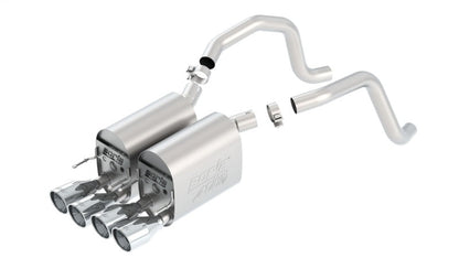 Borla 05-08 Chevrolet Corvette Coupe/Conv 6.0L/6.2L 8cyl Aggressive ATAK Exhaust (rear section only) 11816