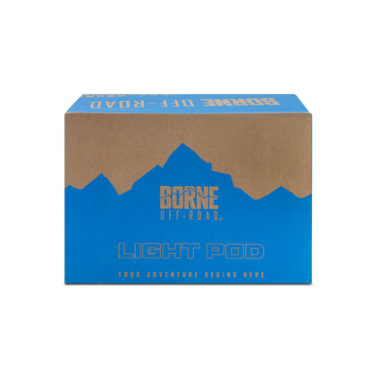 Borne Off-Road 21+ Bronco Light Pods 2pc Ditch 3x3 Spot Upfit BNLT-BR-21-DT2SU