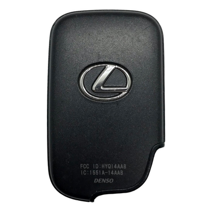 Lexus 2008-2016 OEM 4 Button Smart Key Remote with Hatch HYQ14AAB (3370 E Board)