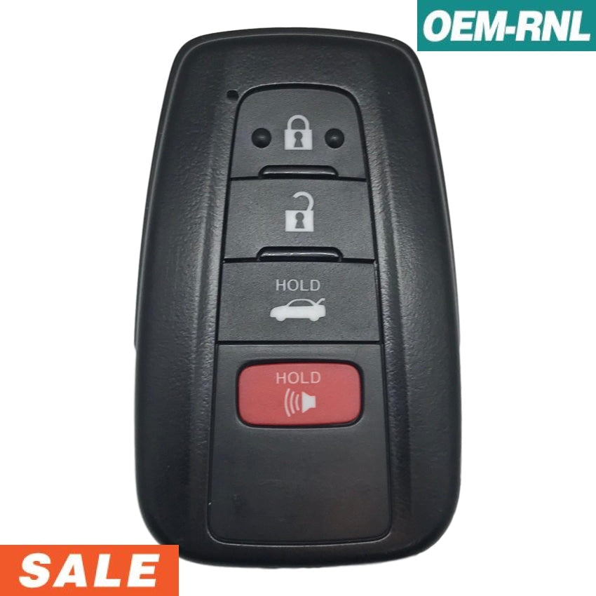 Toyota Camry 2018-2023 OEM 4 Button Smart Key HYQ14FBC
