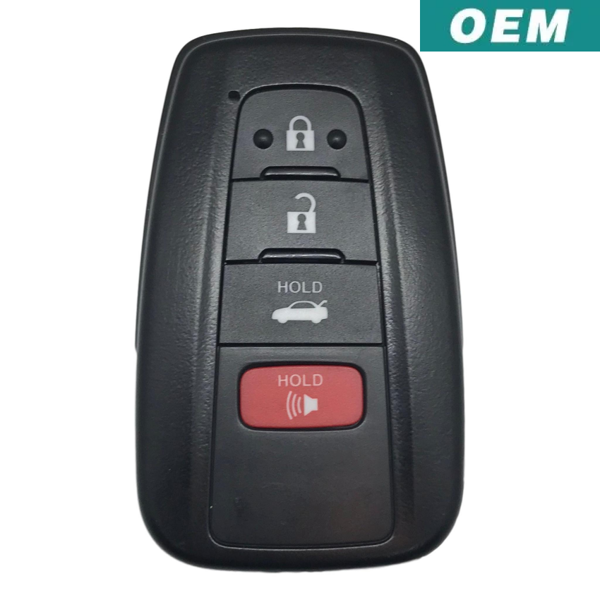 Toyota Camry 2018-2023 OEM 4 Button Smart Key HYQ14FBC