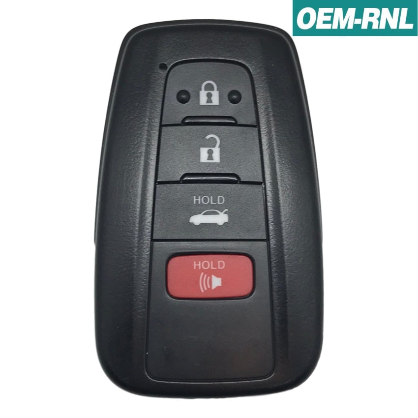 Toyota Corolla 2019-2021 OEM 4 Button Smart Key HYQ14FBN