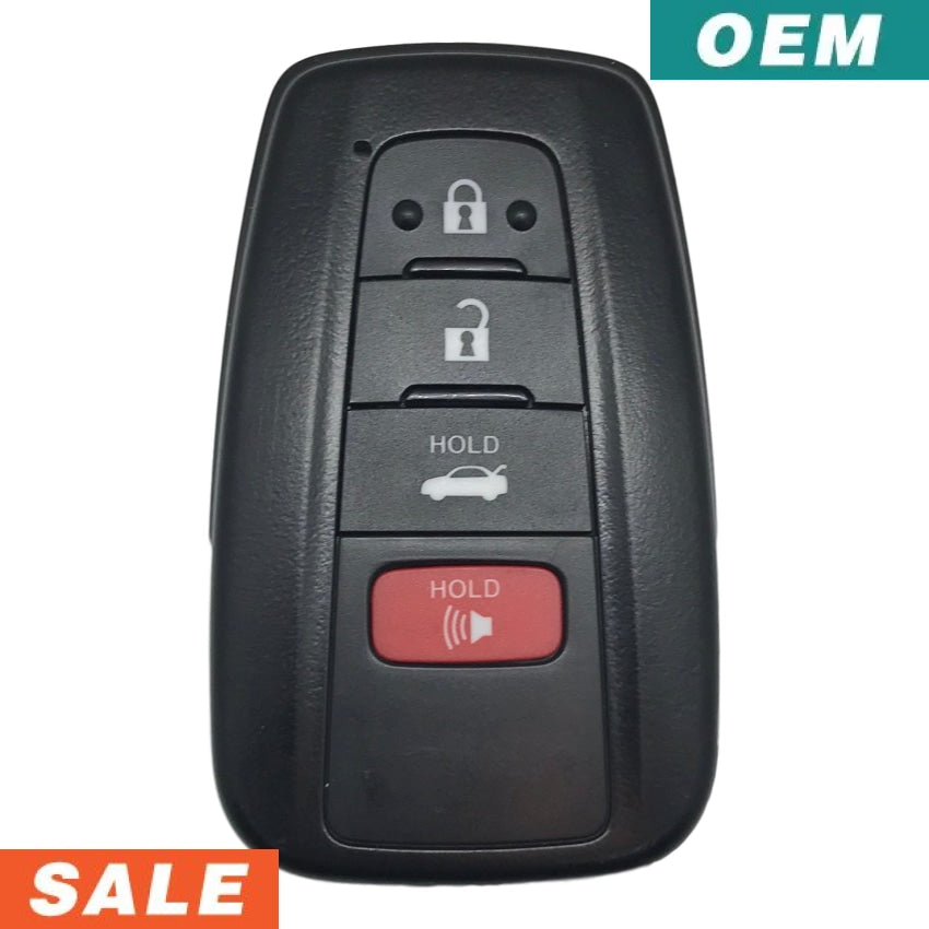 Toyota Camry 2018-2023 OEM 4 Button Smart Key HYQ14FLA