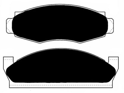 Porterfield Brake Pads for 1976 FORD GRANADA w/Rear Discs
