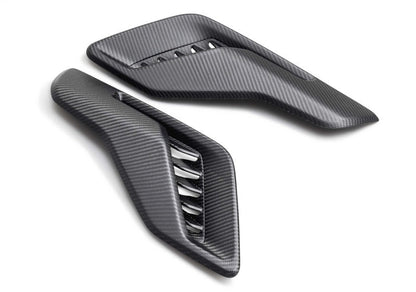 Ford Racing 21-24 F-150 Raptor Carbon Fiber Fender Vent Set - Matte M-16026-FM