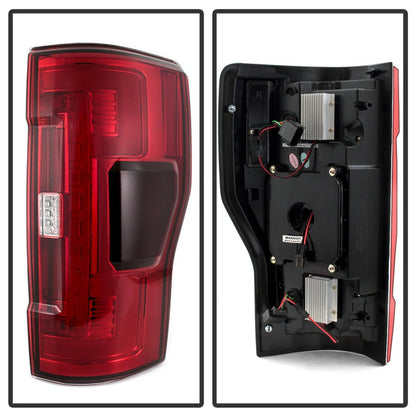 Spyder 17-18 Ford F-250 Super Duty (Excl LED Models) LED Tail Lights -Red Clr (ALT-YD-FS17-LED-RC) 5085603