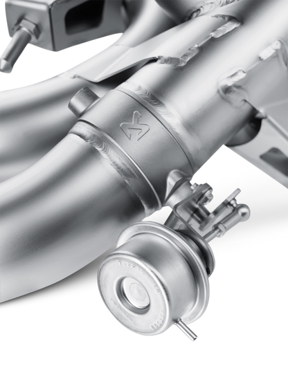 Akrapovic 10-14 AMG SLS Coupe/Roadster Evolution Line Cat Back (Titanium) w/ Carbon Tips S-MESLSAMG/1