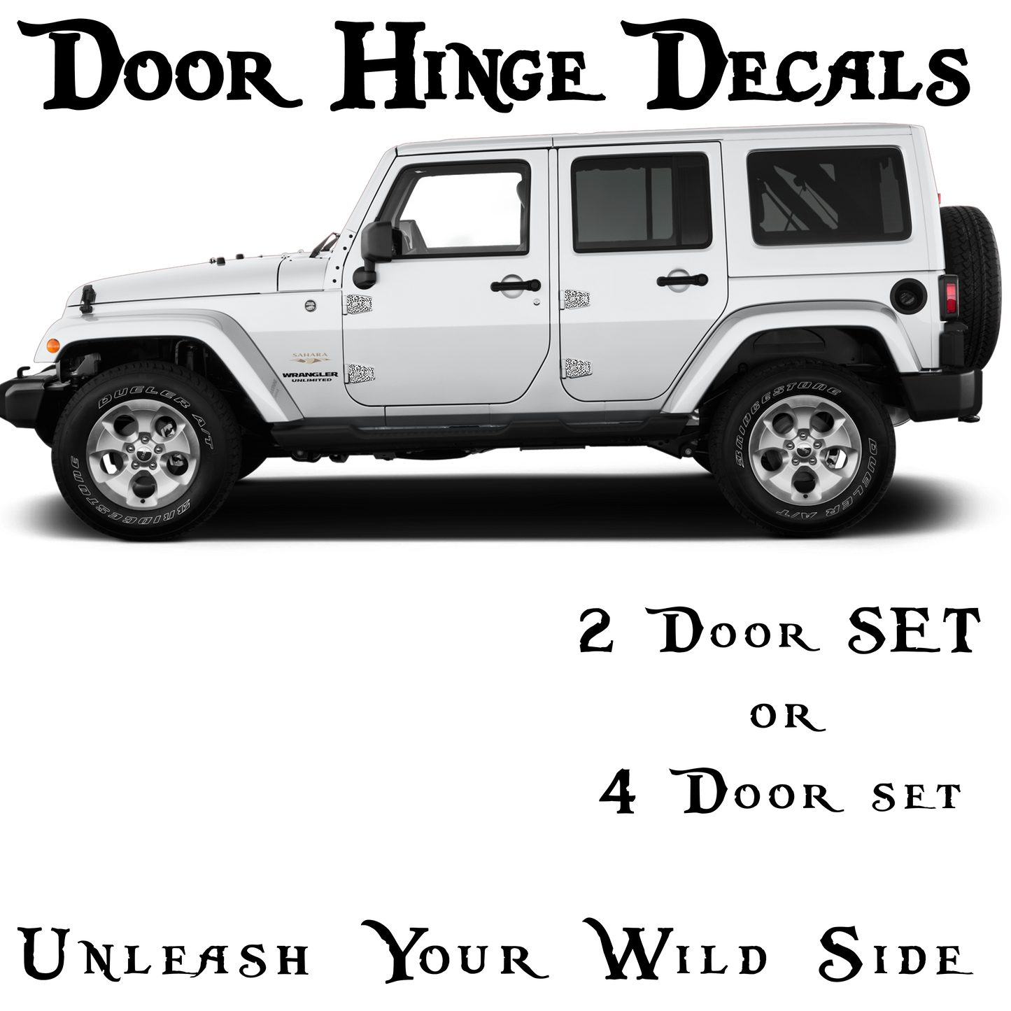 Tennessee Door hinge decals 15