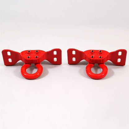 Ford Racing 17-22 Super Duty Tow Hooks - Red (Pair) M-18954-SDR
