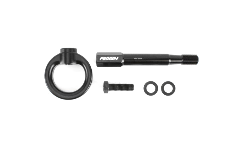 PERRIN Tow Hook Kit Rear Black WRX 2008-2014 / STI Hatchback 2008-2014 | PSP-BDY-250BK