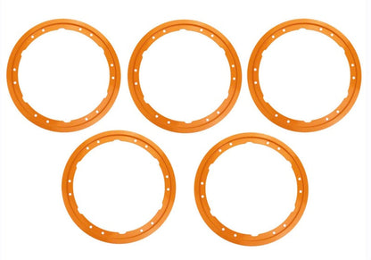 Ford Racing 2021+ Ford Bronco Functional Bead Lock Ring Kit - Orange M-1021K-BLO