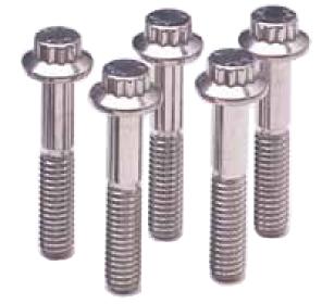 ARP 7/16-14 x 3.250 12pt Black Oxide Bolts