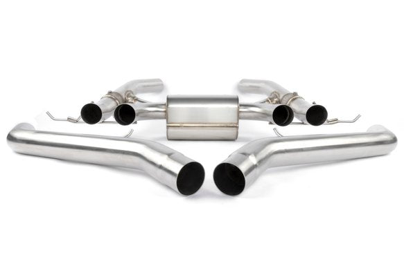 Dinan Valved Axle-Back Exhaust - 2021-2025 BMW M3/M4 Stainless Steel - Polished Tips - G80/G82/G83