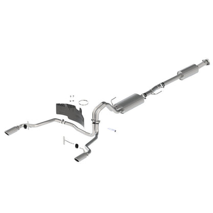 Ford Racing 21-24 F-150 Touring Rear Exit Exhaust - Chrome Tips M-5200-FTCR