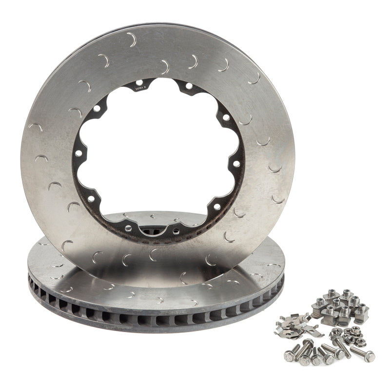 Alcon Nissan R35 GT-R Gen 1 Front Left 380X34mm Rotor Ring Kit DKF2222X756C24L