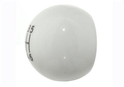 Ford Racing 15-19 Ford Mustang EcoBoost / GT w/ 6-Speed Manual Transmission Bullitt White Shift Knob M-7213-M8B