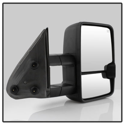 SPYDER xTune Chevy Silverado 03-06 G2 Heated Amber LED Signal Telescoping Mirrors MIR-CS03S-G2-PWH-AM-SET 9936685