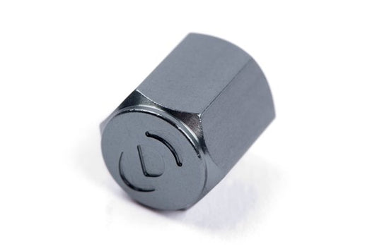 Dinan Valve Stem Caps Gunmetal / Aluminum