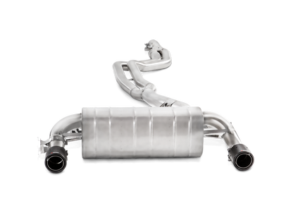 Akrapovic 16-17 BMW 340i (F30 F31) Evolution Line Cat Back (SS) w/ Carbon Tips (Req. Link Pipe) MTP-BM/SS/2H