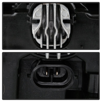 Spyder 19-20 Chevy Silverado 1500 OEM Style Full LED Fog Light w/Switch - Clear (Wont Fit RPO U12) 5086983