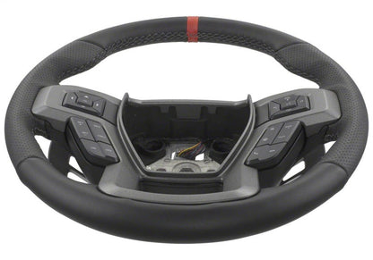 Ford Performance Parts 2015-2017 F-150 Raptor Performance Steering Wheel Kit - Red Sightline