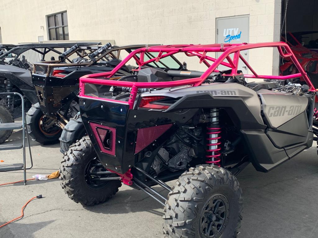 2017+ Can-Am Maverick X3 2DR Cage with Attached Rear Bumper