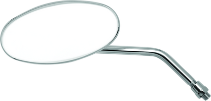BikeMaster Adjustable Oval Mirror 10mm - Each -Chrome 600804