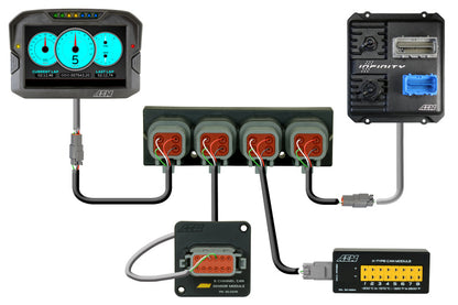 AEM Electronics 4 Port AEMnet CAN Hub
