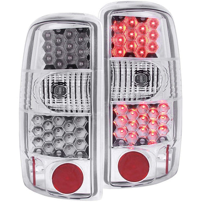 Anzo 2000-2006 Chevrolet Suburban LED Taillights Chrome