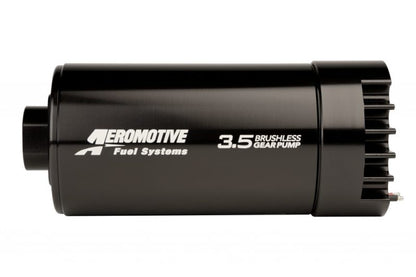 Aeromotive 3.5 Brushless Gear Fuel Pump, In-line, Spur, Pro