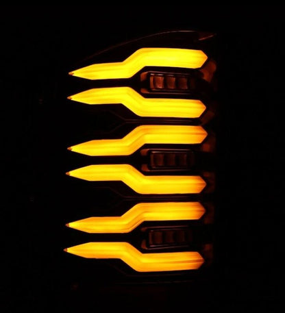 AlphaRex 07-13 Chevrolet Silverado 1500 (Ex. Hybrid Models) LUXX-Series LED Tail Lights Alpha-Black 620090 *Discontinued