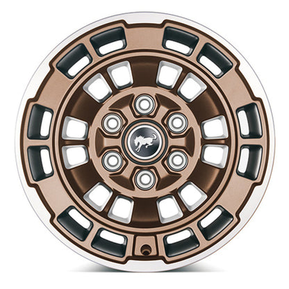 Ford Racing Bronco 17x8.5in Single Wheel - Sinister Bronze M-1007-P1785BRN