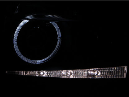 Anzo 2004-2007 Scion Xb Projector Headlights w/ Halo Black G2