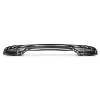 AlphaRex 15-23 Dodge Charger NOVA-Series Prismatic LED Tail Lights Black 642010 *Discontinued