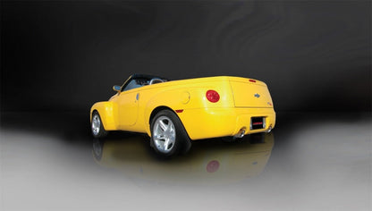 Corsa Performance 03-06 Chevrolet SSR 5.3L V8 Polished Sport Cat-Back Exhaust