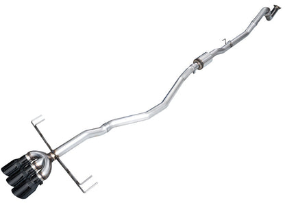 AWE Tuning 2024 Acura Integra Type S DE5 FWD Track Edition Exhaust w/ Triple Diamond Black Tips 3020-53335