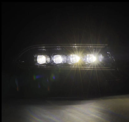 AlphaRex 15-23 Dodge Charger NOVA-Series LED Proj Headlights Blk w/Activtn Light & Seq.Sig / SB DRL 880499 *Discontinued