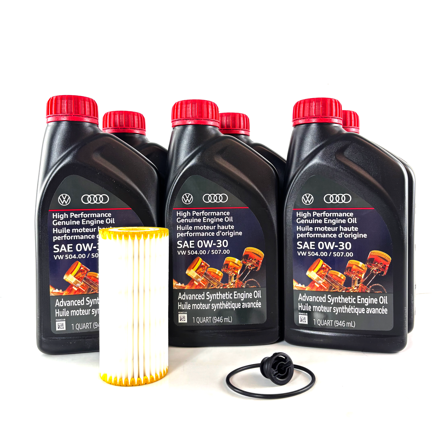 Genuine VW/Audi | Oil Change Kit 0W-30 | Volkswagen Golf R (MK7.5) 2019-2021