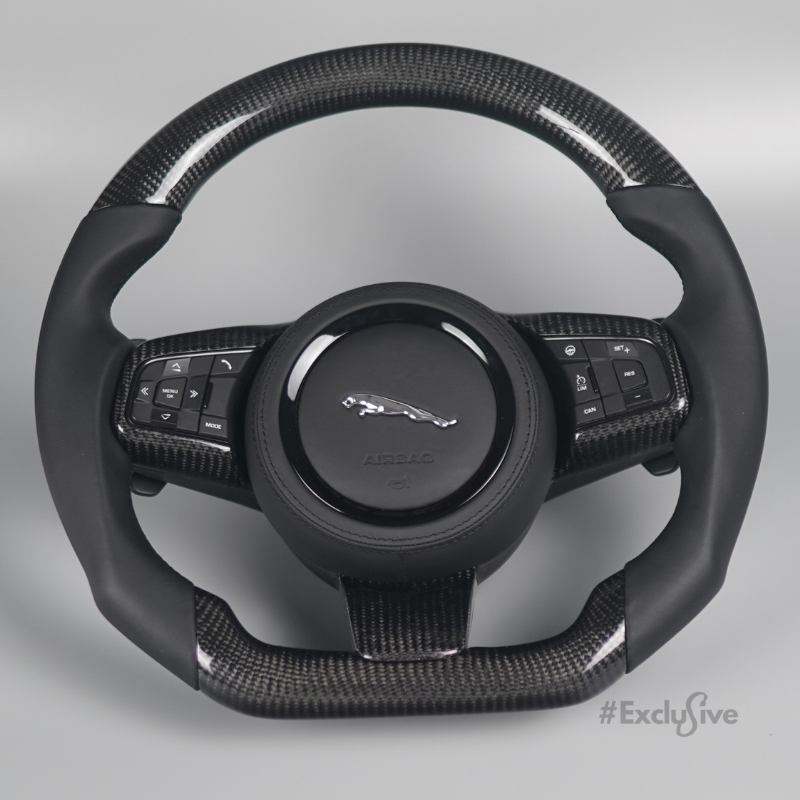 2013-2021 Jaguar F-Type Custom Steering Wheel by Exclusive Steering