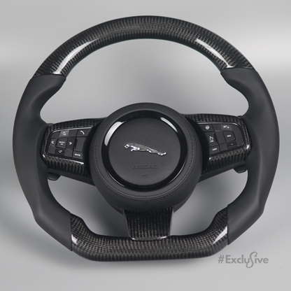 2013-2021 Jaguar F-Type Custom Steering Wheel by Exclusive Steering