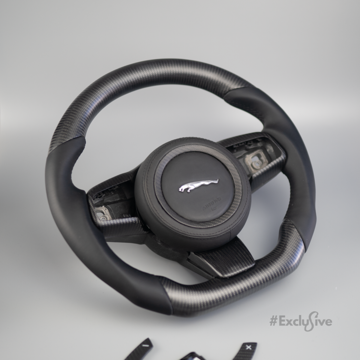 2013-2021 Jaguar F-Type Custom Steering Wheel by Exclusive Steering