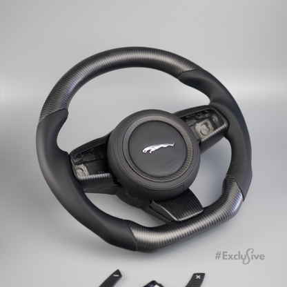 2013-2021 Jaguar F-Type Custom Steering Wheel by Exclusive Steering