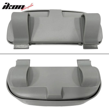 Universal Black Auto Car Sunglasses Holder Organizer Sun Visor Box ABS