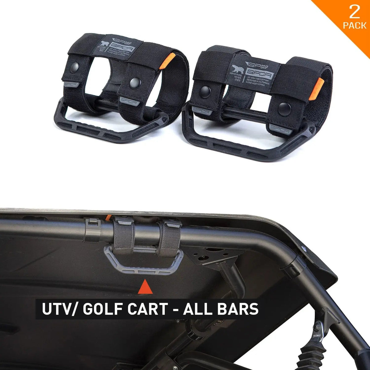 GP-Grip Universal — Fits 0.75"–5.5" Roll Bars & Tubes